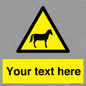 WV7826: Custom warning horses