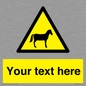WV7826: Custom warning horses