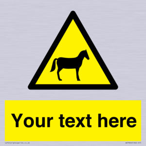 WV7826: Custom warning horses
