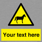 WV7826: Custom warning horses