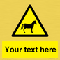 WV7826: Custom warning horses