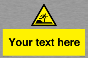 WV7827: Custom warning Submerged step or steps