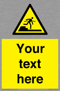 WV7827: Custom warning Submerged step or steps