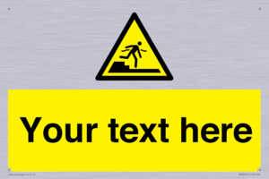 WV7827: Custom warning Submerged step or steps