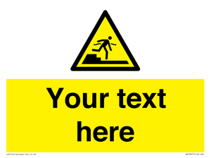 WV7827: Custom warning Submerged step or steps