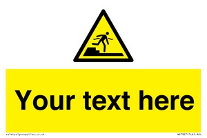 WV7827: Custom warning Submerged step or steps