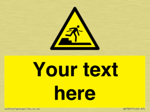 WV7827: Custom warning Submerged step or steps