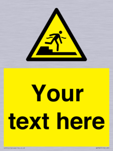 WV7827: Custom warning Submerged step or steps