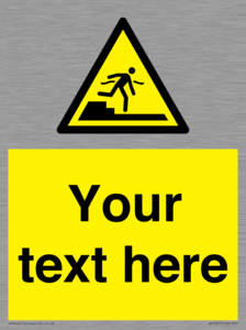 WV7827: Custom warning Submerged step or steps