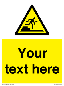 WV7827: Custom warning Submerged step or steps