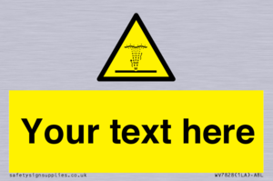 WV7828: Custom warning geyser water jet