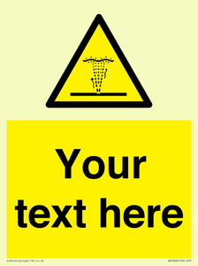 WV7828: Custom warning geyser water jet