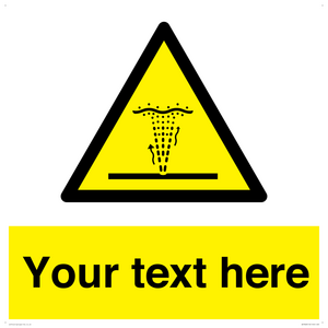 WV7828: Custom warning geyser water jet