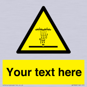 WV7828: Custom warning geyser water jet