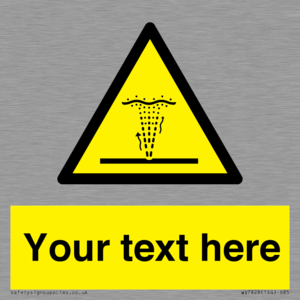 WV7828: Custom warning geyser water jet