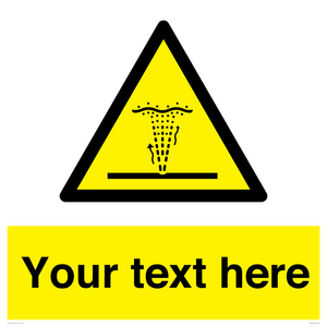 WV7828: Custom warning geyser water jet