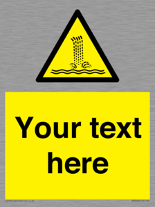 WV7830: Custom warning artificial waterfall