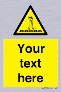 WV7830: Custom warning artificial waterfall