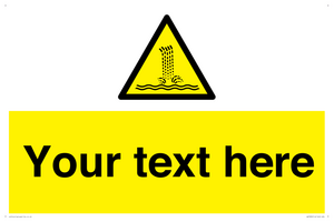 WV7830: Custom warning artificial waterfall