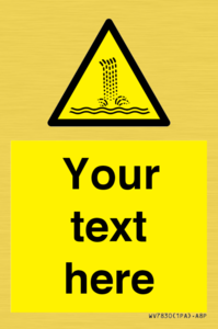 WV7830: Custom warning artificial waterfall