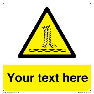 WV7830: Custom warning artificial waterfall