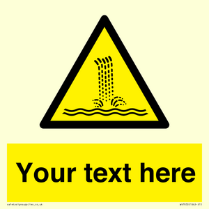 WV7830: Custom warning artificial waterfall