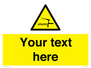 WV7831: Custom warning water cannon