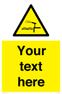 WV7831: Custom warning water cannon