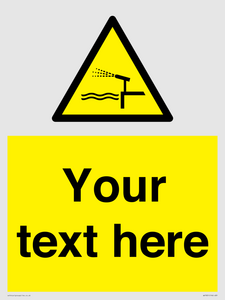 WV7831: Custom warning water cannon