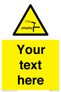 WV7831: Custom warning water cannon