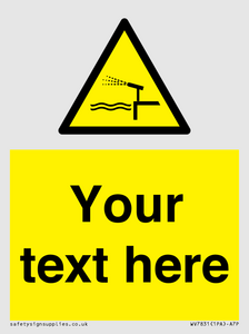 WV7831: Custom warning water cannon