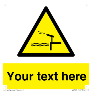 WV7831: Custom warning water cannon