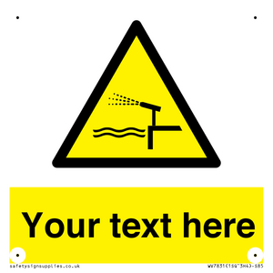 WV7831: Custom warning water cannon