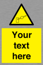 WV7836: Custom warning barrier