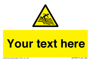 WV7837: Custom warning sudden drop