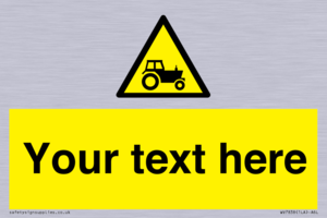 WV7838: Custom warning farm machinery