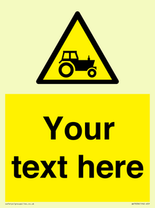 WV7838: Custom warning farm machinery