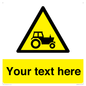 WV7838: Custom warning farm machinery