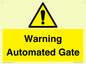 WV7856: Warning Automated Gate