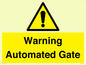 WV7856: Warning Automated Gate