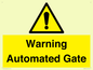 WV7856: Warning Automated Gate