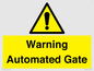 WV7856: Warning Automated Gate