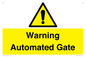 WV7856: Warning Automated Gate