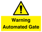 WV7856: Warning Automated Gate