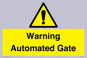 WV7856: Warning Automated Gate