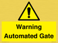 WV7856: Warning Automated Gate