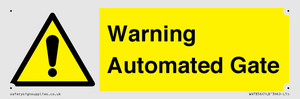 WV7856: Warning Automated Gate