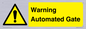 WV7856: Warning Automated Gate