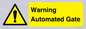 WV7856: Warning Automated Gate