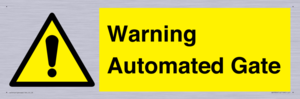 WV7856: Warning Automated Gate